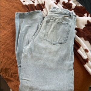 KanCan light wash straight leg jeans